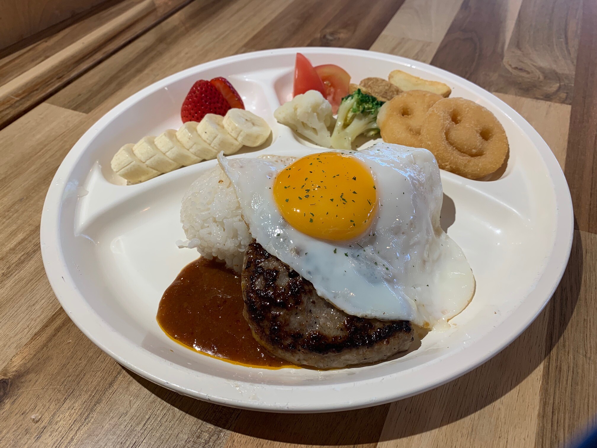 KIDSロコモコ／KIDSパンケーキ　750円(税込)～