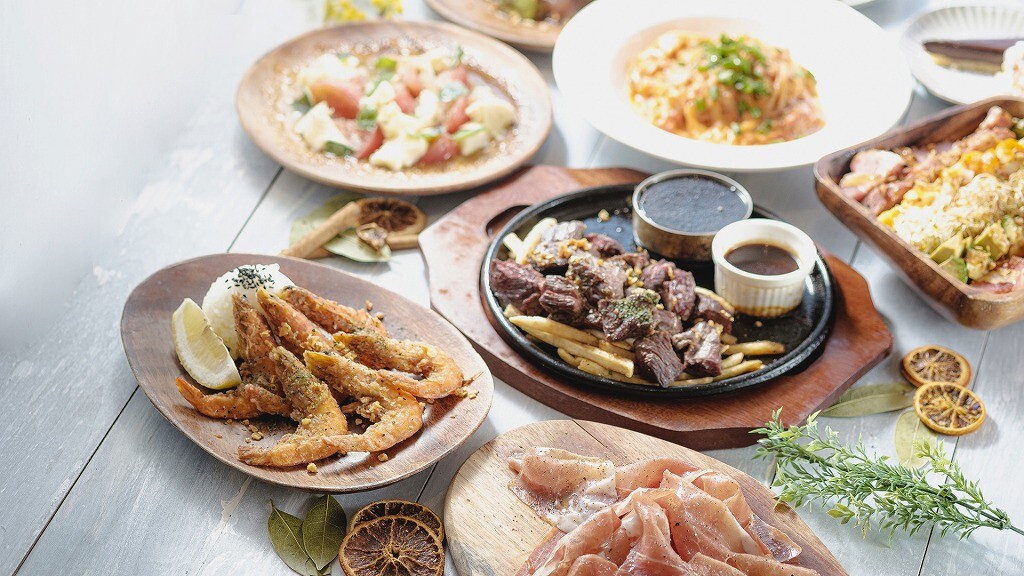 2時間飲み放題付きコースメニュー各種