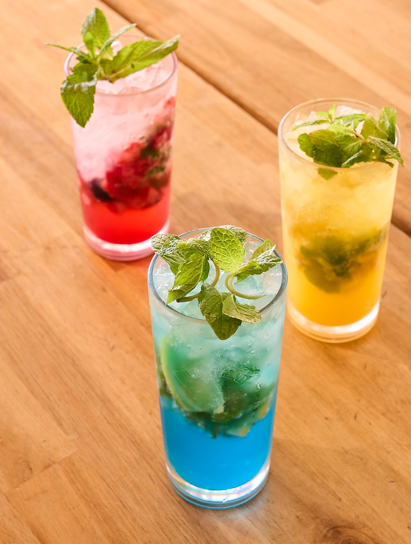 モヒート(3種)　900円(税込)※ノンアルコール800円(税込)