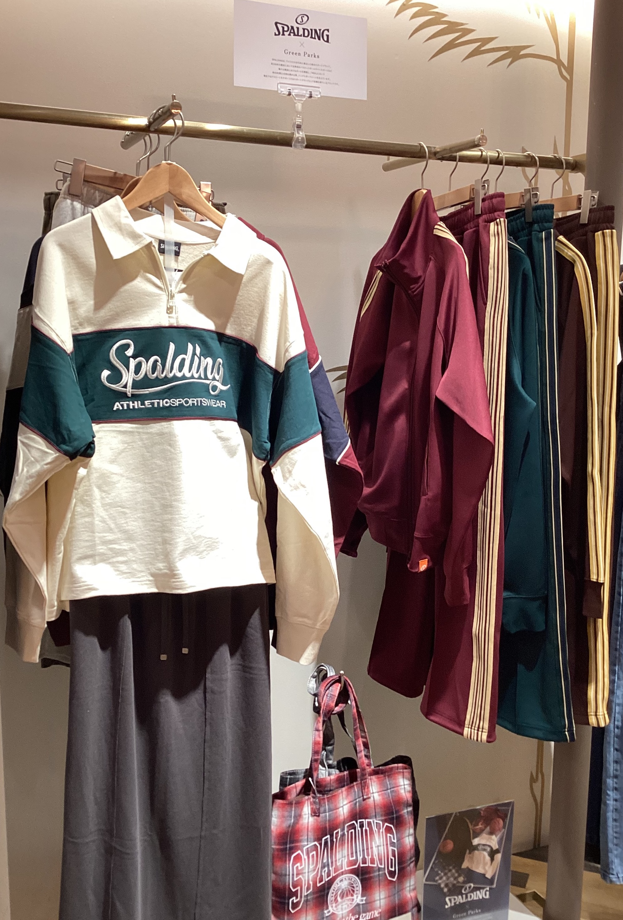 SPALDING  コラボアイテム入荷いたしました