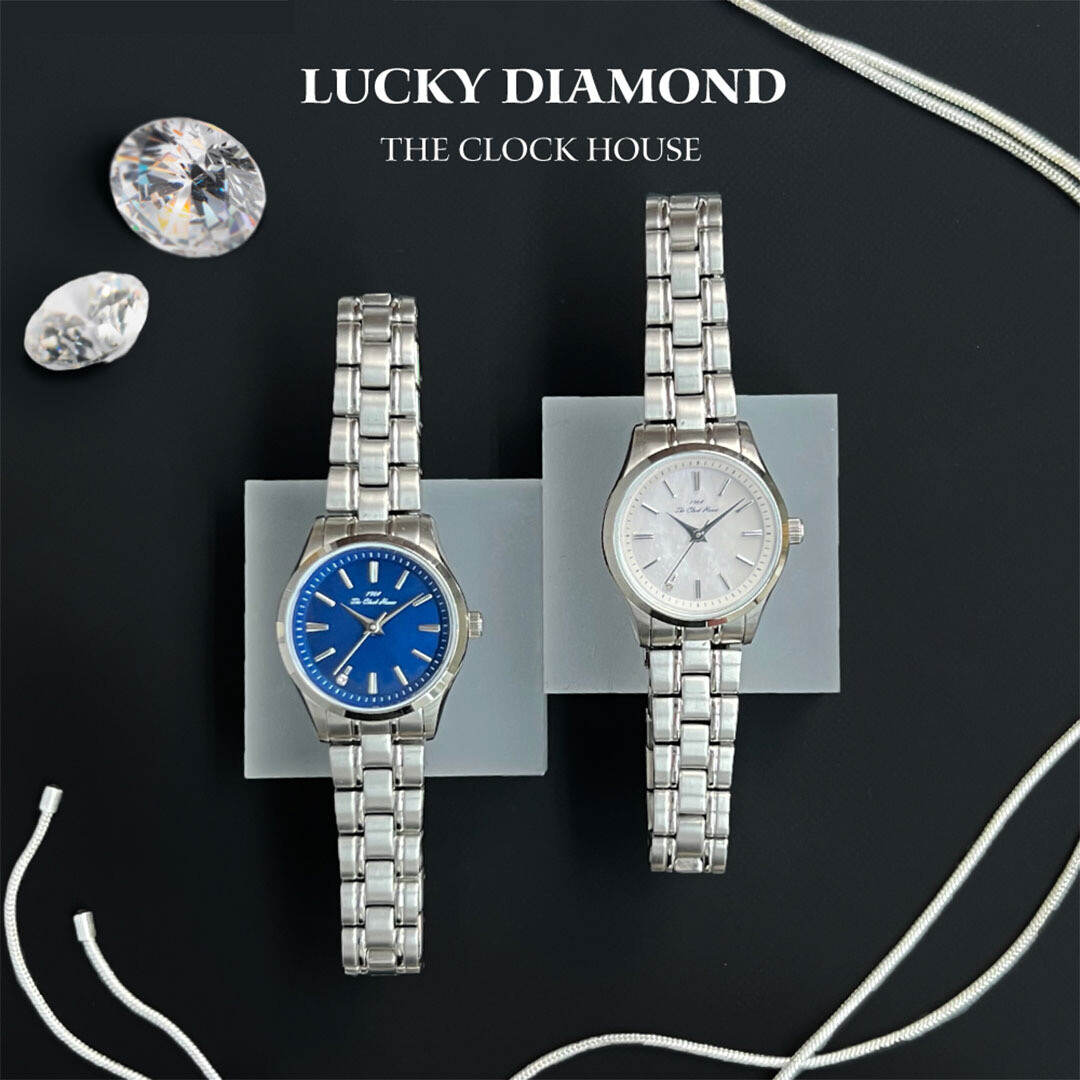 THE CLOCK HOUSEより ”幸運を届ける” Lucky Diamondがテーマの腕時計登場